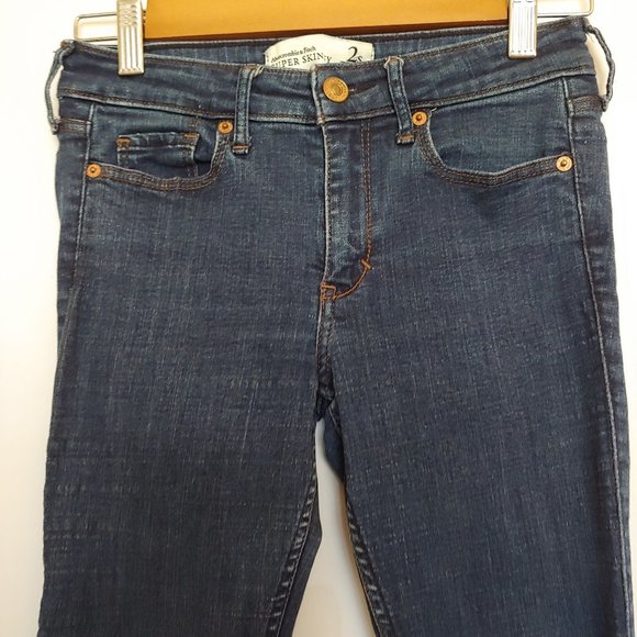 Abercrombe & Fitch Super Skinny denim jeans 26 - Picture 1 of 10